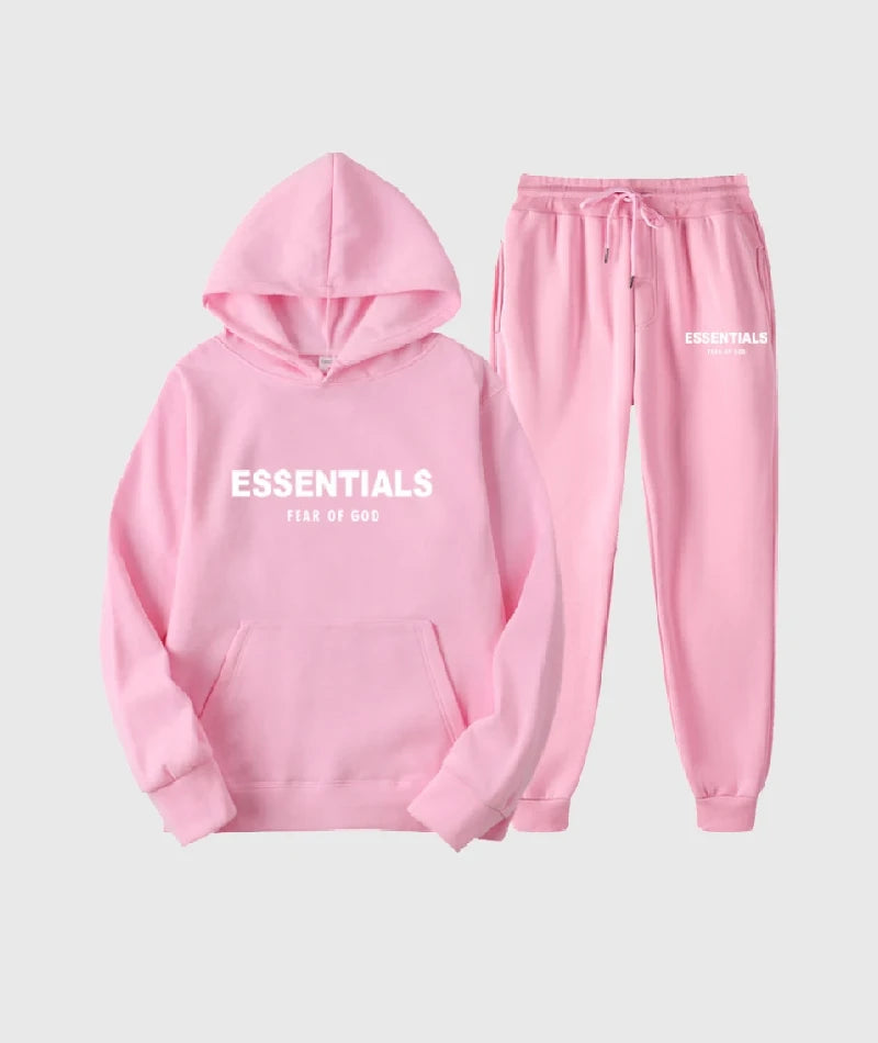 Essentials Fear of God Tracksuit Pink