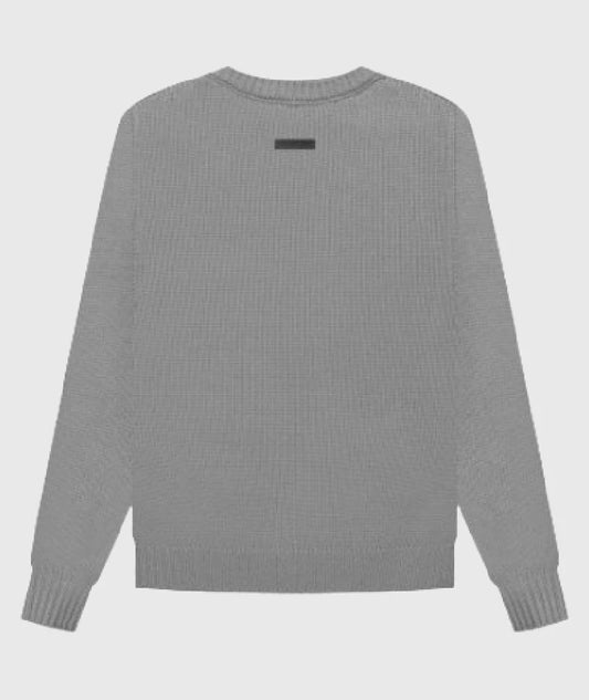 Essentials Fear Of God Overlapped Sweatshirt Grey