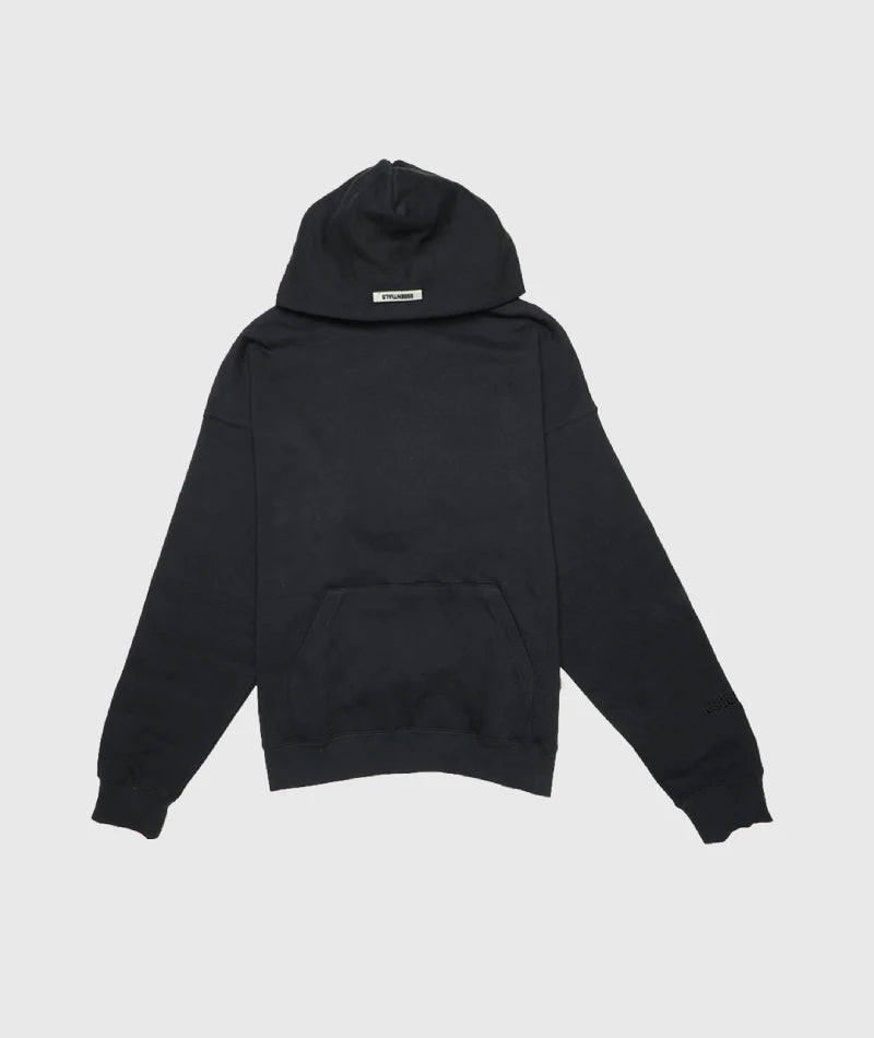 Essentials 3M Logo Pullover Hoodie Black