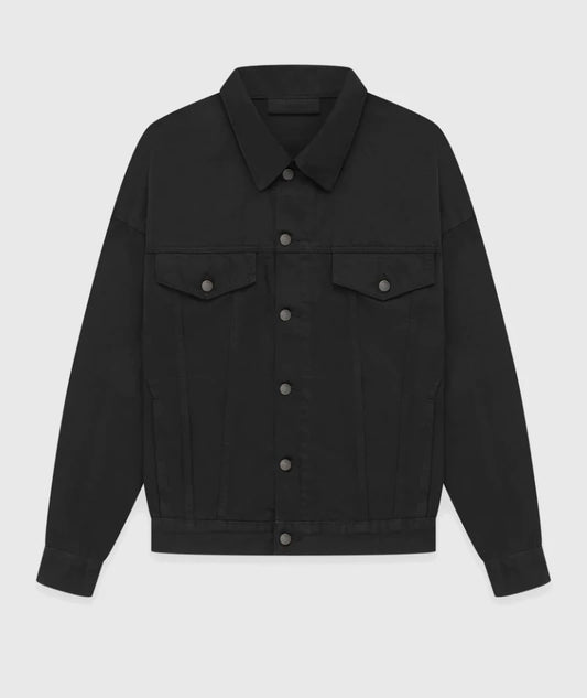 Essentials Fear of God Denim Jet Jacket Black