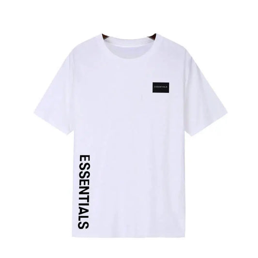Essential Side Print Logo T-Shirt White