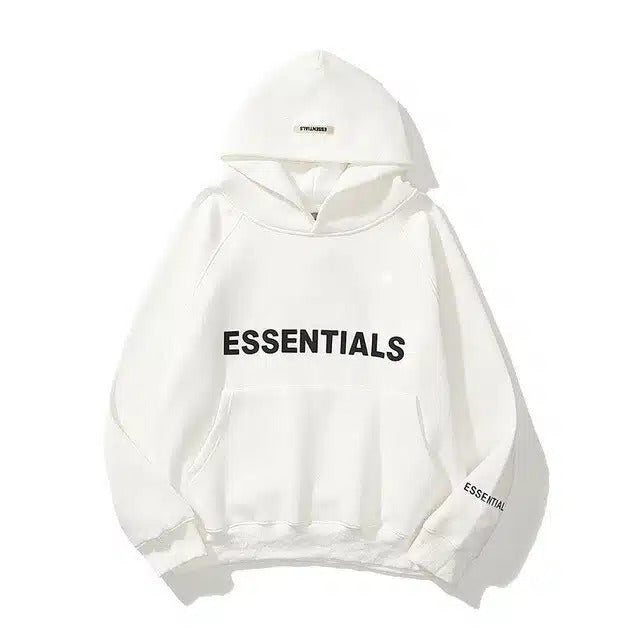 Essentials x Oversized Hoodie White