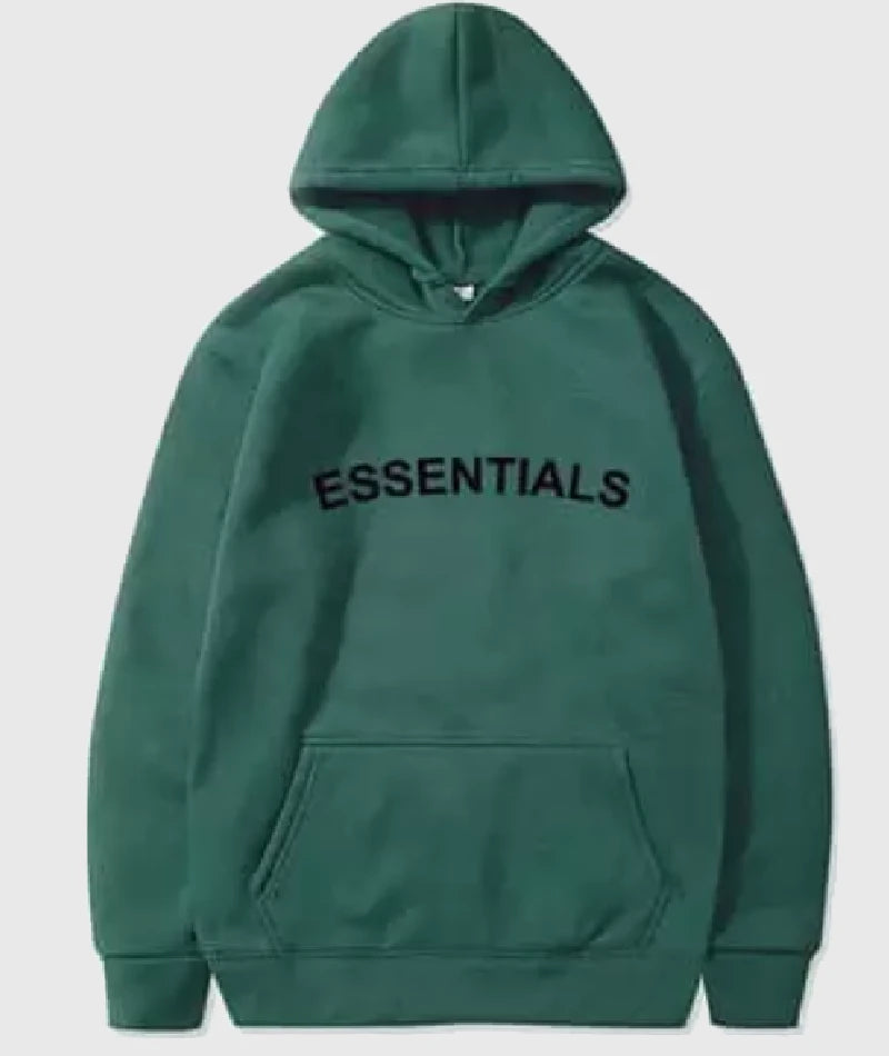 Fear of God Essentials Oversized HoodieGreen